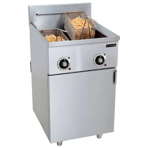 FISH FRYER ANVIL - 2 X 10LT - 16.5KW - ELEC