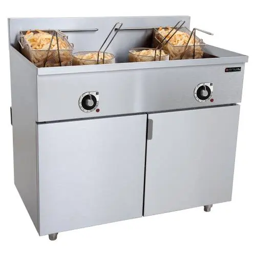 FISH FRYER ANVIL - 2 X 20LT - 33KW - ELEC
