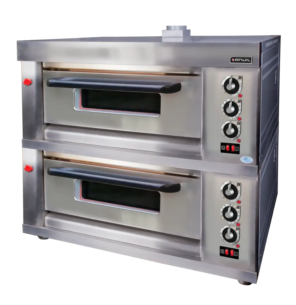 DECK OVEN ANVIL - GAS - 4 TRAY - DOUBLE