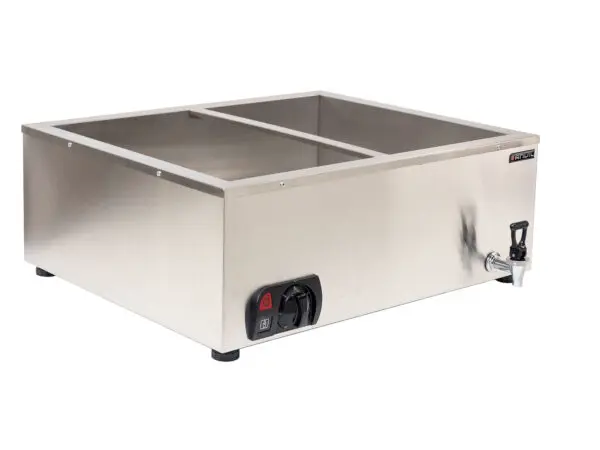 BAIN MARIE TABLE TOP - 2 DIVISION