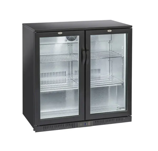 BACK BAR COOLER SALVADORE - DOUBLE HINGED DOOR