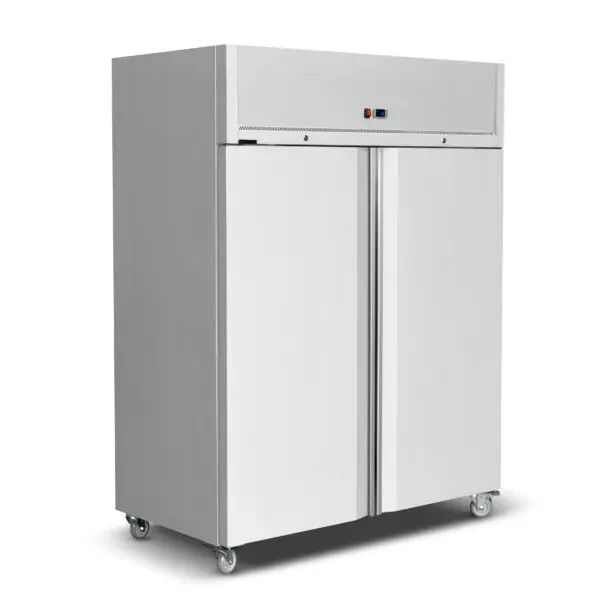 COMMERCIAL KITCHEN REFRIGERATOR - DOUBLE DOOR - S/STEEL