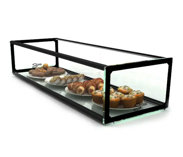 AMBIENT DISPLAY CABINET SALVADORE (SINGLE SHELF) - 920MM X 330MM X 215MM