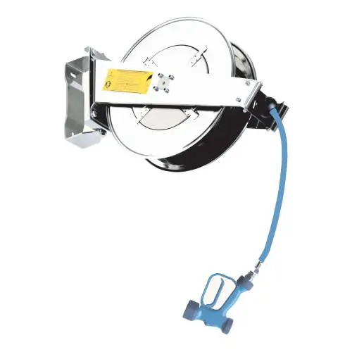 HOSE REEL S/STEEL 10M