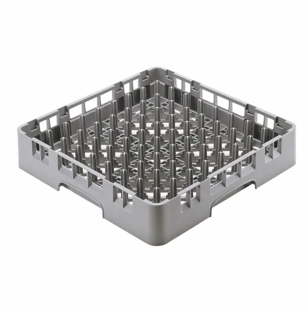 9 X 9 PEG RACK 50CM X 50CM GREY - 10CM H