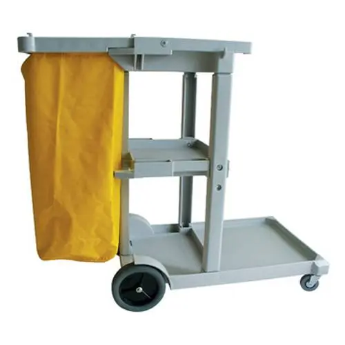 JANITOR TROLLEY PLASTIC 1140MM X 510MM X 980MM