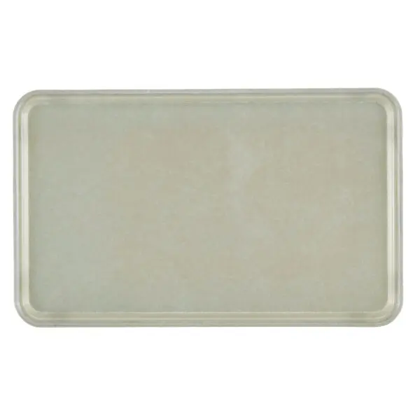 FIBERGLASS SMOOTH TRAY 27CM W X 35CM L - ANTIQUE PARCHMENT