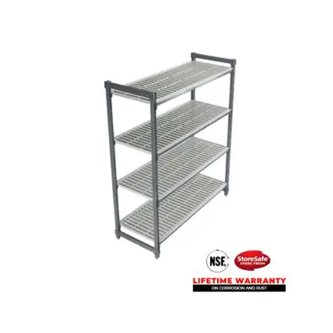 BASICS ADD ON SHELF TIER VENTED 610MM W X 1070MM L