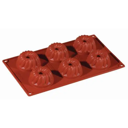 SILICONE MOULD FORMAFLEX 6 PORTION GUGELHUPF
