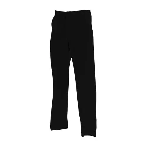 CHEFS UNIFORM - TROUSERS BLACK ZIP- X SMALL