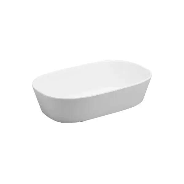 CAPSULE BOWL RECT (IVORY) - 265 X 162 X 65MM