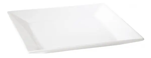 ACCENT - WHITE - QUADRILATERAL PLATE - 36CM (2)