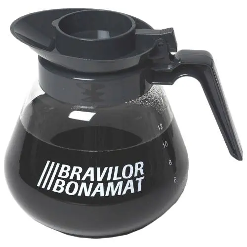 COFFEE MACHINE JUG GLASS - WITH LID - 1.7LT