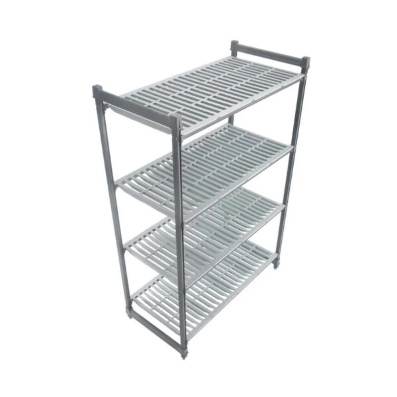 BASICS 4 TIER VENTED SHELF 610MM W X 765MM L X 1830MM H