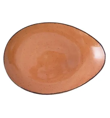Teardrop Platter Rustic 32.5x23.5cm