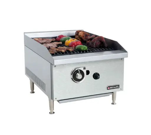 [GGR0400] GAS GRILLER RADIANT ANVIL - 400MM - PREMIER RANGE