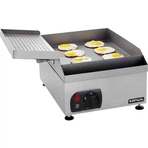 [FTA4400] FLAT TOP GRILL ANVIL - EGG GRILLER - 400MM - ELEC