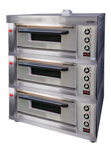 [DOA5003] DECK OVEN ANVIL - GAS - 6 TRAY - TRIPLE