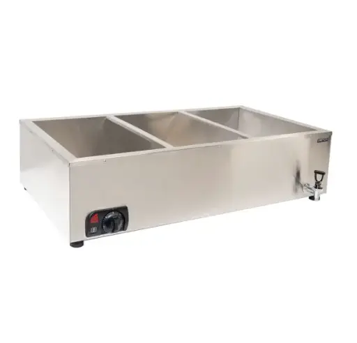 [BMA0003] BAIN MARIE TABLE TOP - 3 DIVISION