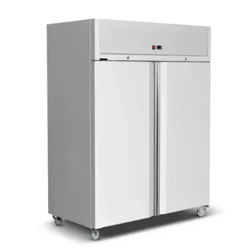 [CKR1480-R02] COMMERCIAL KITCHEN REFRIGERATOR - DOUBLE DOOR - S/STEEL