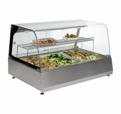 [HDM0003] HEATED DISPLAY MERCHANDISER SALVADORE - 3 DIVISION