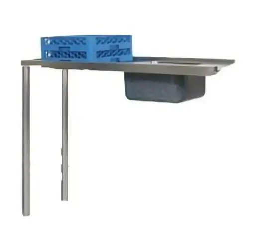[ITS1150] INLET TABLE + SINK 1150mm BOXED EDGE INCL SPLASHBACK