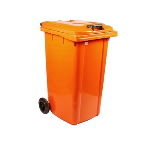 [IBP3240] MOBILE REFUSE BIN 240LT (ORANGE) PAPER