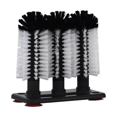 [GWH2003] GLASS WASHER MANUAL 3-HEAD 200MM