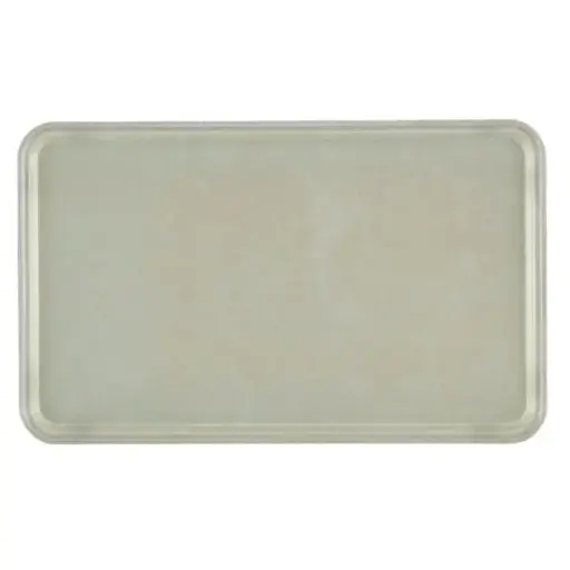[FST0350] FIBERGLASS SMOOTH TRAY 27CM W X 35CM L - ANTIQUE PARCHMENT