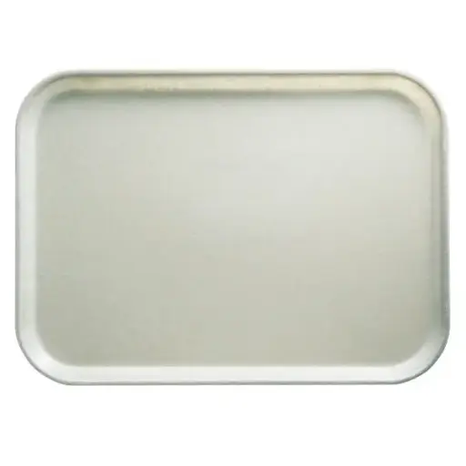 [FST5150] FIBERGLASS SMOOTH TRAY 38CM W X 51.5CM L - ANTIQUE PARCHMENT