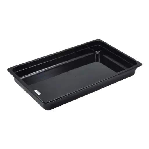[INF5065-C] GN FOODPAN 1/1 POLYCARBONATE BLACK 65MM D
