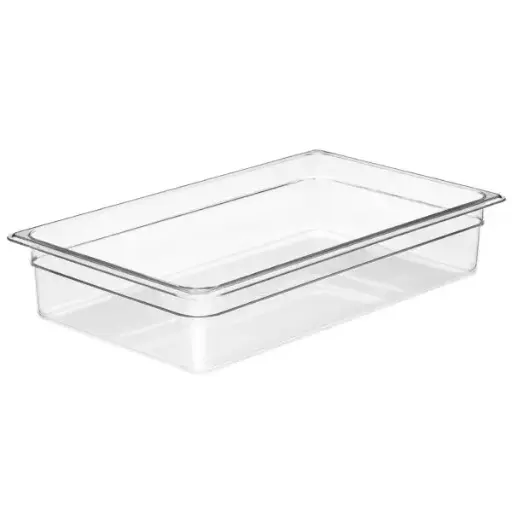 [INF4100-C] GN FOODPAN 1/1 POLYCARBONATE CLEAR 100MM D