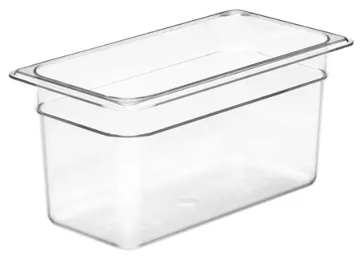[INT5063-C] GN FOODPAN 1/3 POLYCARBONATE CLEAR 150MM D