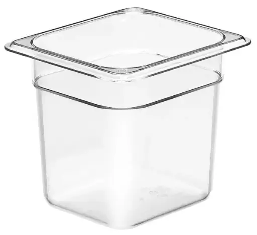 [INS4150-C] GN FOODPAN 1/6 POLYCARBONATE CLEAR 150MM D