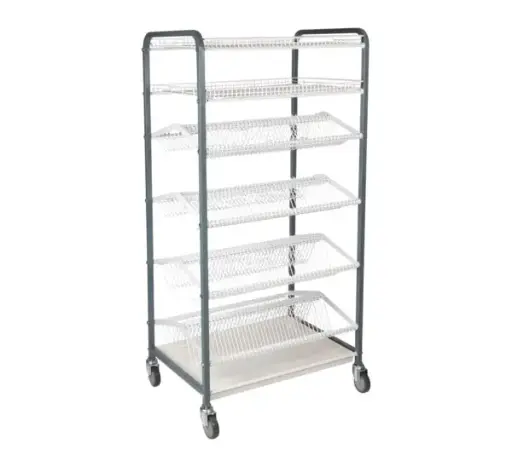 [CRM0830] CROCKERY RACK MOBILE - F/STANDING - 830MM (830MM X 600MM X 1700MM)