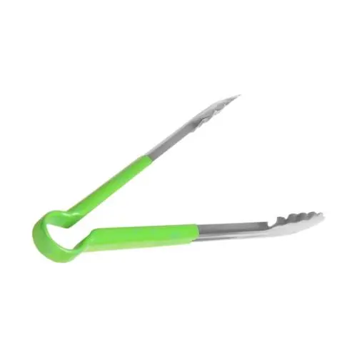 [TCU3300] COLOURED UTILITY TONGS (GREEN) - 300MM