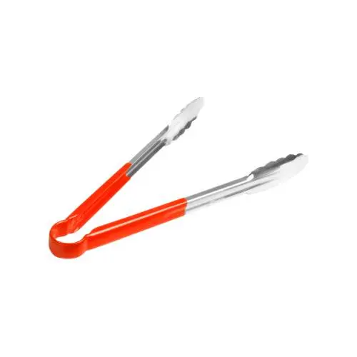 [TCU4300] COLOURED UTILITY TONGS (RED) - 300MM
