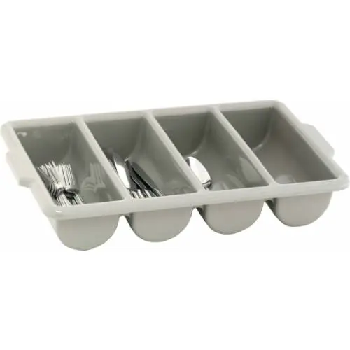 [CTH0004] CUTLERY TRAY GREY 4 DIVISION - 500MM X 300MM