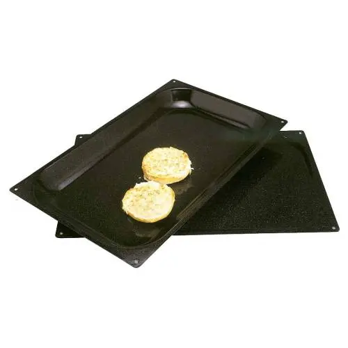 [BTE0065] BAKING TRAY ENAMELLED - 535MM X 325MM X 65MM (BLACK)