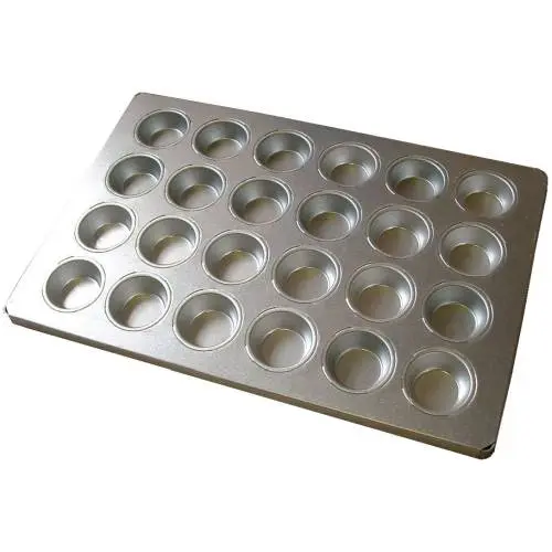[BTA0032] BAKING TRAY ALUSTEEL - REGULAR MUFFIN 24 CUP 600MM X 400MM