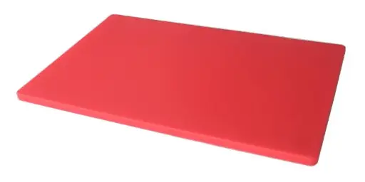 [CBP4255] CUTTING BOARD PE - 255MM X 405MM X 10MM - (RED)