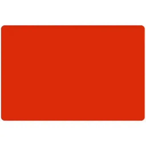 [CBP4500] CUTTING BOARD PE - 500MM X 380MM X 13MM - (RED)