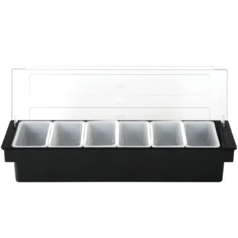 [BCD0001] BAR CADDY - CONDIMENT HOLDER (BLACK)