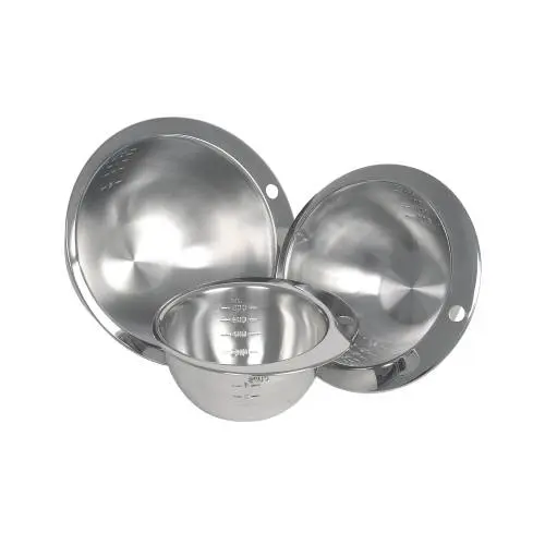 [MBS0001] MEASURING BOWL STAINLES STEEL ROUND NOTCHED 800ML