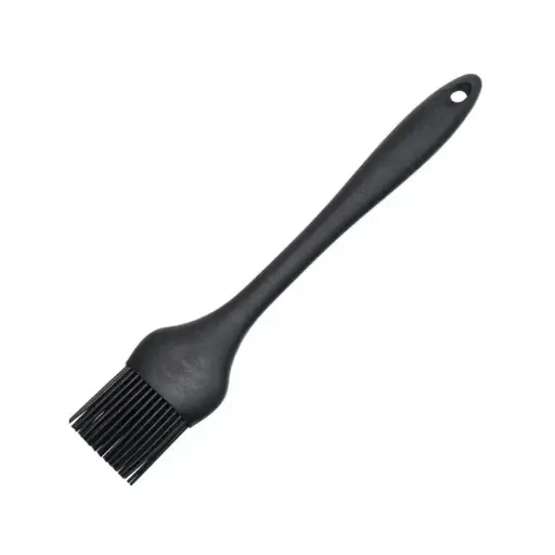 [SBB0001] FULL SILICONE BASTING BRUSH (BLACK)