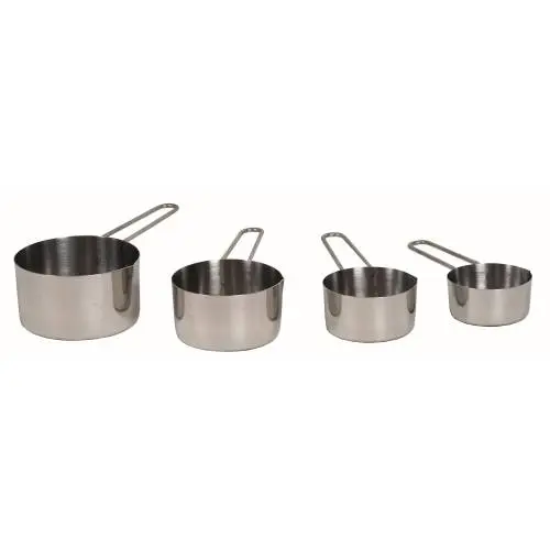 [MCS0004] MEASURING CUP SET S/STEEL - 4 PIECE