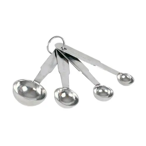 [MSS0004] MEASURING SPOONS - SET OF 4 - 4 PIECE (PACK OF 12)