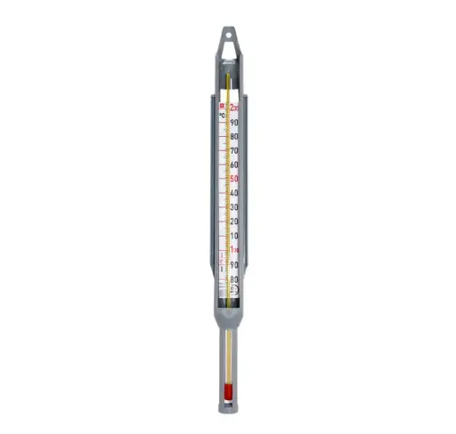 [THE0007] THERMOMETER CANDY - PLASTIC SLEEVE WITHOUT MERCURY INTERNAL SCALE GLASS THERMOMETER