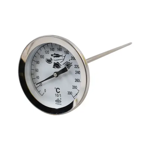 [THF0130] THERMOMETER DEEP FRYING 130MM (0°C TO 300°C) USE IN POTS, DEEP FAT FRYERS