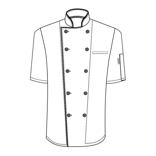[UNI7046] CHEFS UNIFORM - BAGGIES BLACK - XXX LARGE - DRAWCORD